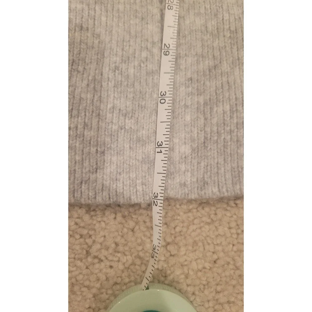 Gap Belted OPEN Cardigan Light Heather Gray Women’s Size SMALL. Grandma core